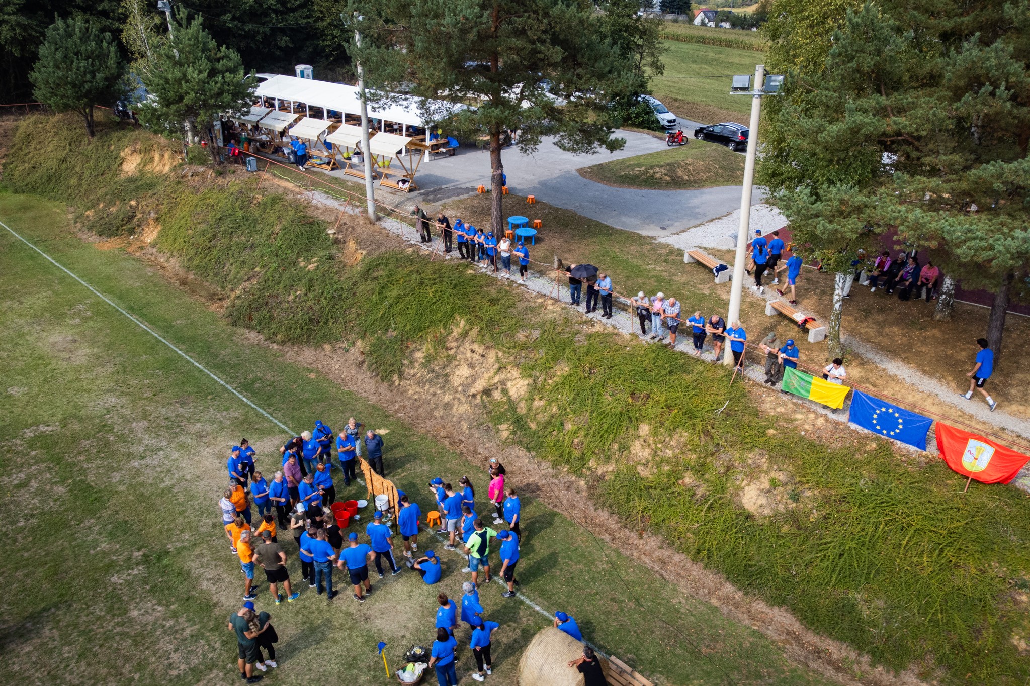 INTERREG projekt “Igra prošlosti za budućnost bez granica” – održane tradicionalne seoske igre u Donjoj Voći