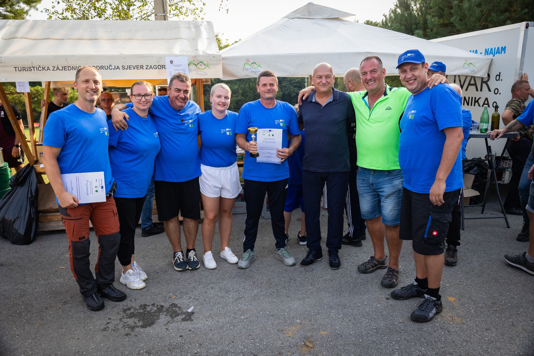 INTERREG projekt “Igra prošlosti za budućnost bez granica” – održane tradicionalne seoske igre u Donjoj Voći