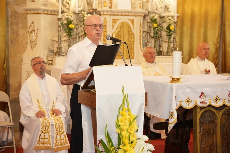 Proslava zlatne mise vlč. maestra Miroslava Martinjaka